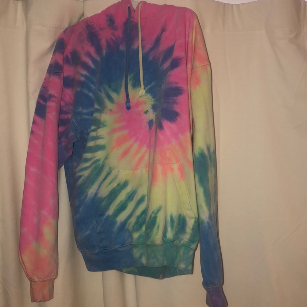 Tie Dye Rainbow Hoodie